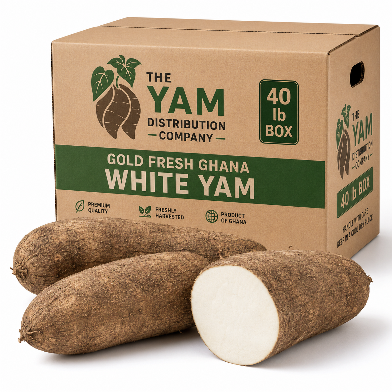 Gold Fresh Ghana White Yam