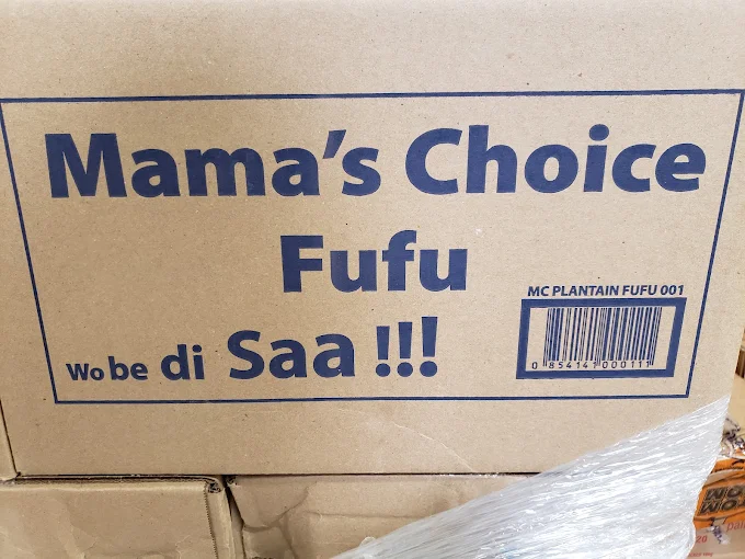 Mama's Choice Fufu Plantain 4.08kg / 9lbs